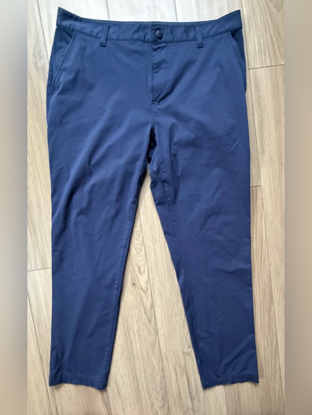 Rhone Commuter Pants Men's 34x28 Blue Chino Performance Golf Trouser